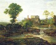 Ferdinand von Olivier Ideal Italian landscape painting